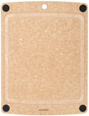 Premium Beige Epicurean Wood Cutting Board 17.5