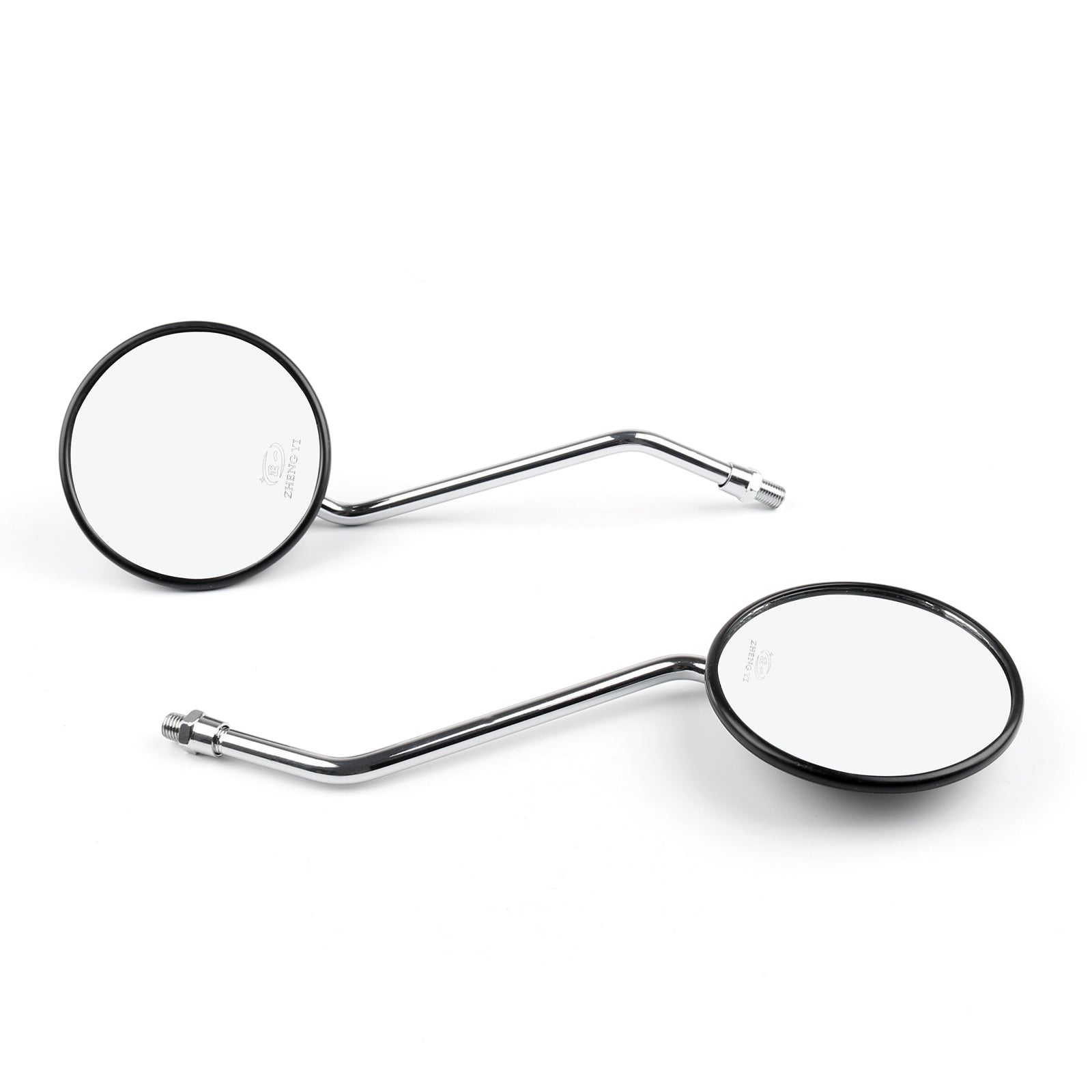 10mm Black Rear Side View Mirrors for Honda XR250 XR400 XR600 TLR200 XL100 - Universal Fit Motorcycle Mirrors for Enhanced Safety and Visibility on Off-Road Adventures