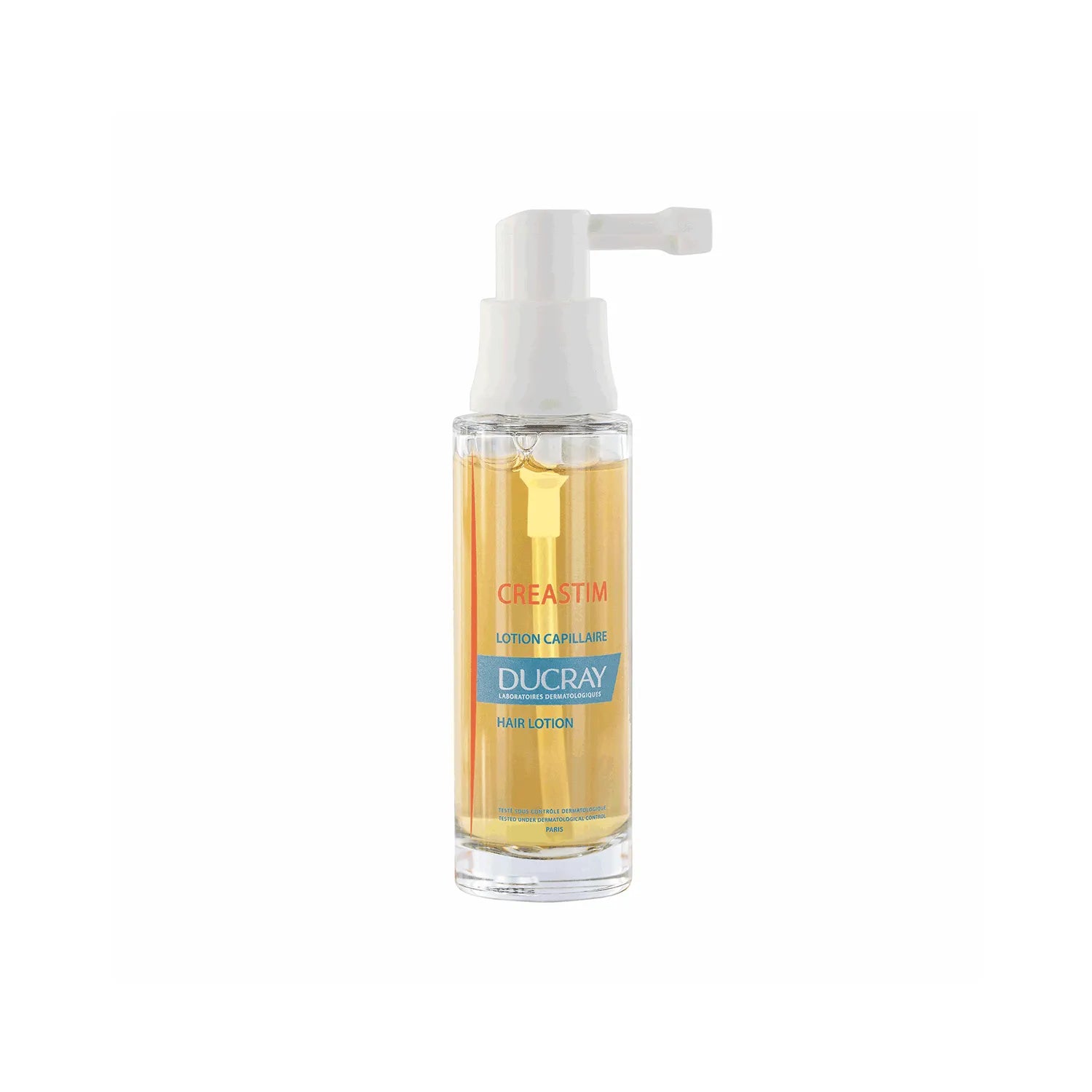 Ducray Creastim Anti Hair Loss Lotion 60ml (2x30ml) - Hair Growth Treatment for Thinning Hair & Scalp Care - Perfect for Daily Use at Home or Travel