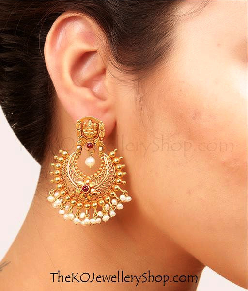 The Asmita Silver Chand Bali Earrings - Traditional Indian Jewelry for Women, Handmade Sterling Silver Ethnic Earrings for Parties, Weddings & Festivals