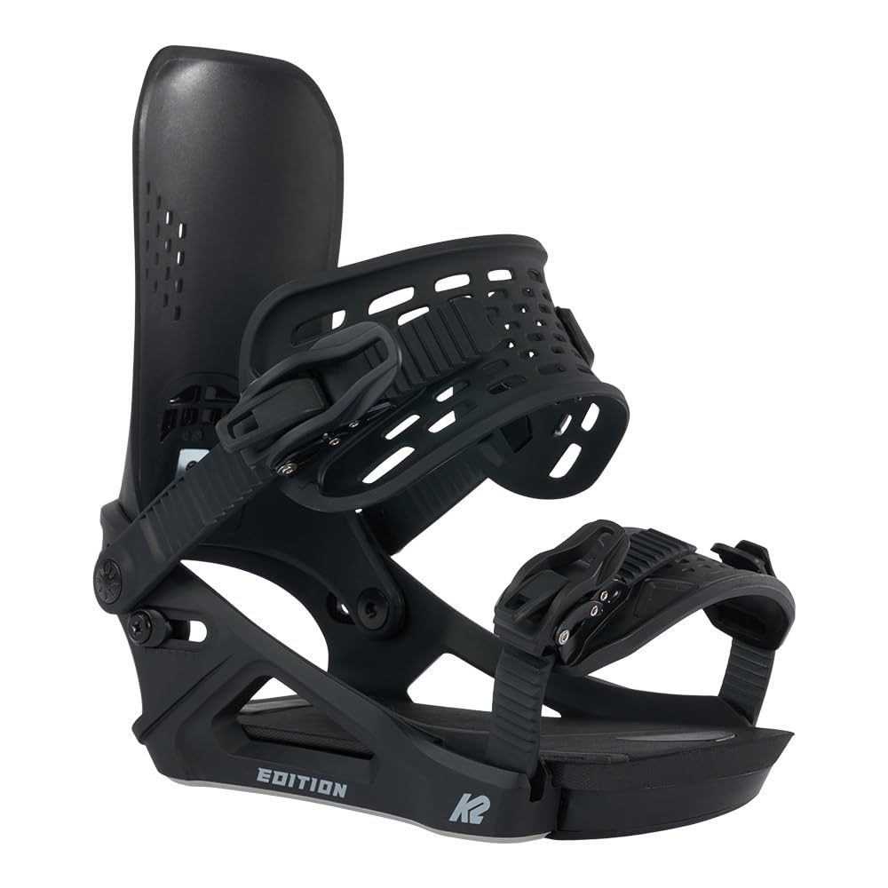 K2 Edition Men's Snowboard Bindings - High Performance Snowboard Bindings for Men - Perfect for Freeride, All-Mountain & Park Riding