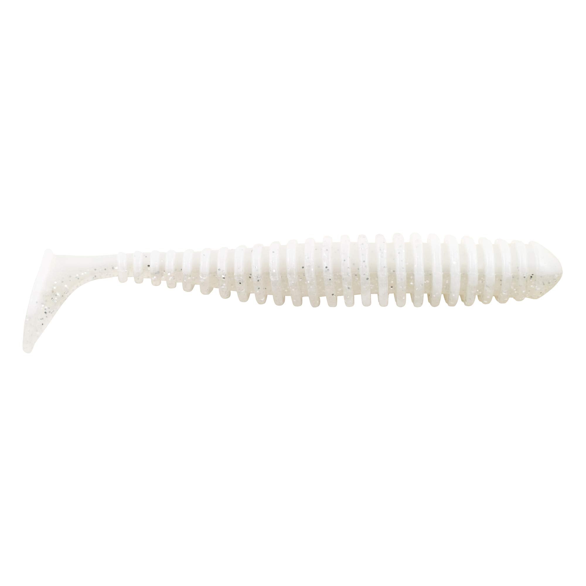Berkley PowerBait Power Swimmer Ripple Body with Paddle Tail Fishing Lure - Best Soft Plastic Swim Bait for Bass, Trout, and Walleye - Perfect for Freshwater and Saltwater Fishing