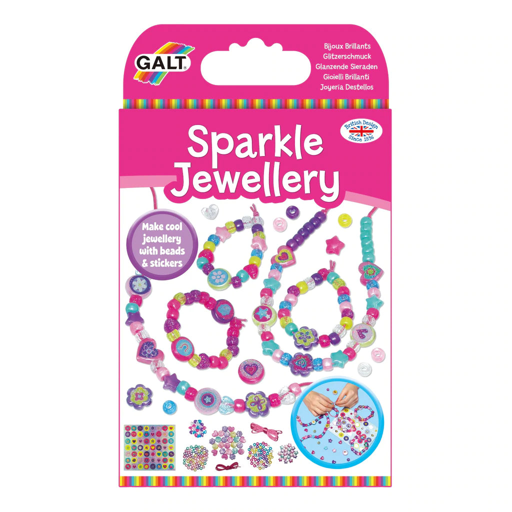 Galt Sparkle Jewelry - Elegant Necklace, Earrings & Bracelet Set for Women - Perfect for Parties, Weddings & Special Occasions