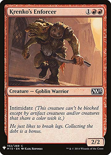 Magic: The Gathering - Krenko's Enforcer Mystery Booster Card (Magic 2015) - Rare MTG Collectible for Deck Building & Commander Games