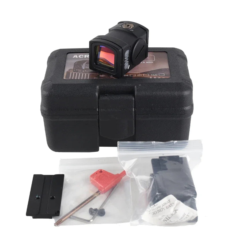 P2 Tactical Red Dot Sight - 20mm Rail Mount Reflex Optic for Hunting & Rifle Scopes | Holographic Glock Sight with Fully Enclosed Collimator | Perfect for Tactical Shooting, Home Defense & Outdoor Adventures