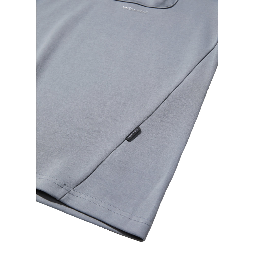 Nine Point Nine Element Pocket Long Sleeve T-Shirt - Black | Stylish Casual Wear for Men & Women | Perfect for Everyday Outfits, Work & Outdoor Activities