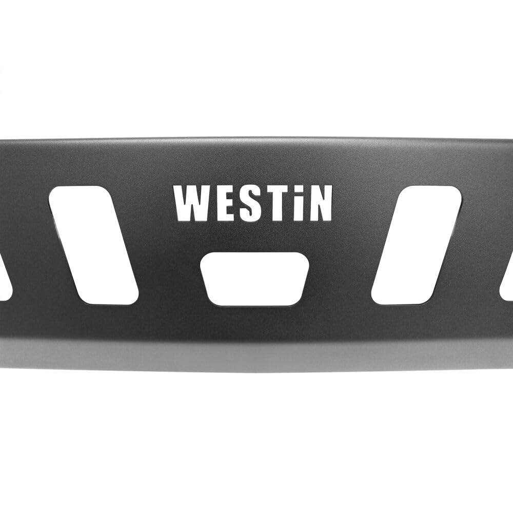Westin 59-80095 WJ2 Front Bumper Skid Plate Compatible with 2018-2025 Jeep Wrangler JL & 2020-2025 Jeep Gladiator - Heavy Duty Off-Road Protection for Adventure & Trail Riding