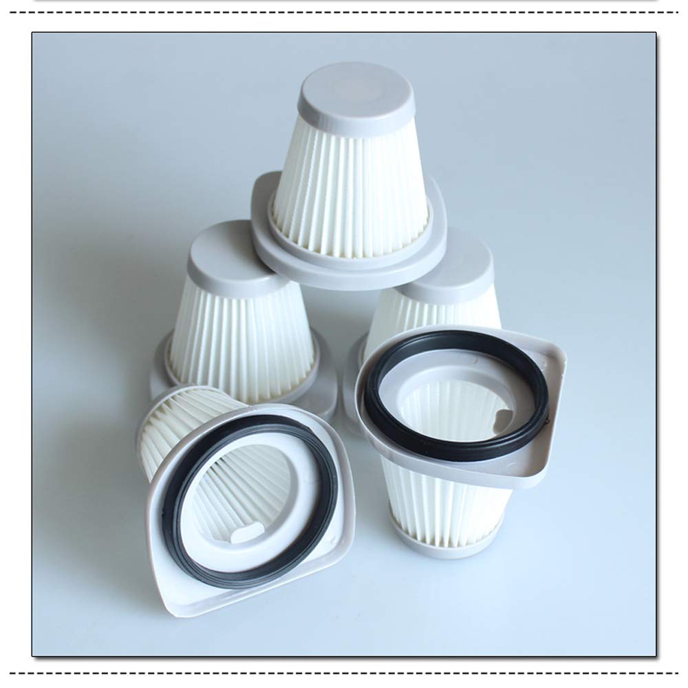 Acxico 2-Pack HEPA Vacuum Cleaner Filter Replacement for Midea SC861 SC861A - Compatible with Midea Robot Vacuums, Perfect for Pet Hair, Allergies & Home Cleaning