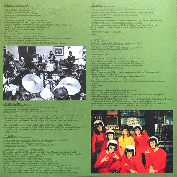 King Gizzard And The Lizard Wizard - Fishing For Fishies Vinyl LP Album (Limited Green Edition, Near Mint Condition) - Perfect for Record Collectors & Psychedelic Rock Fans