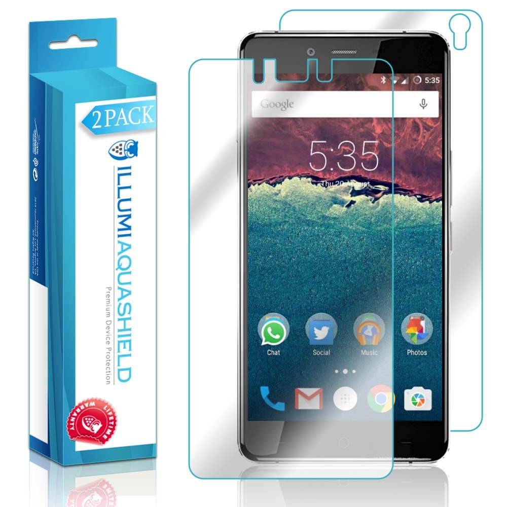 OnePlus X Screen Protector (2-Pack) - HD Clear TPU Film, No-Bubble, Front & Back Protection | Perfect for Daily Use, Work & Travel