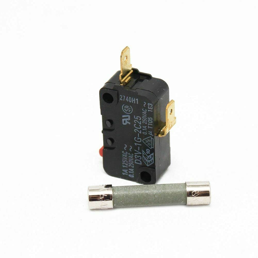 Genuine Original 5303319559 Microwave Oven Door Interlock Switch & Fuse Replacement Part - Compatible with Multiple Brands - Perfect for DIY Repair and Appliance Maintenance