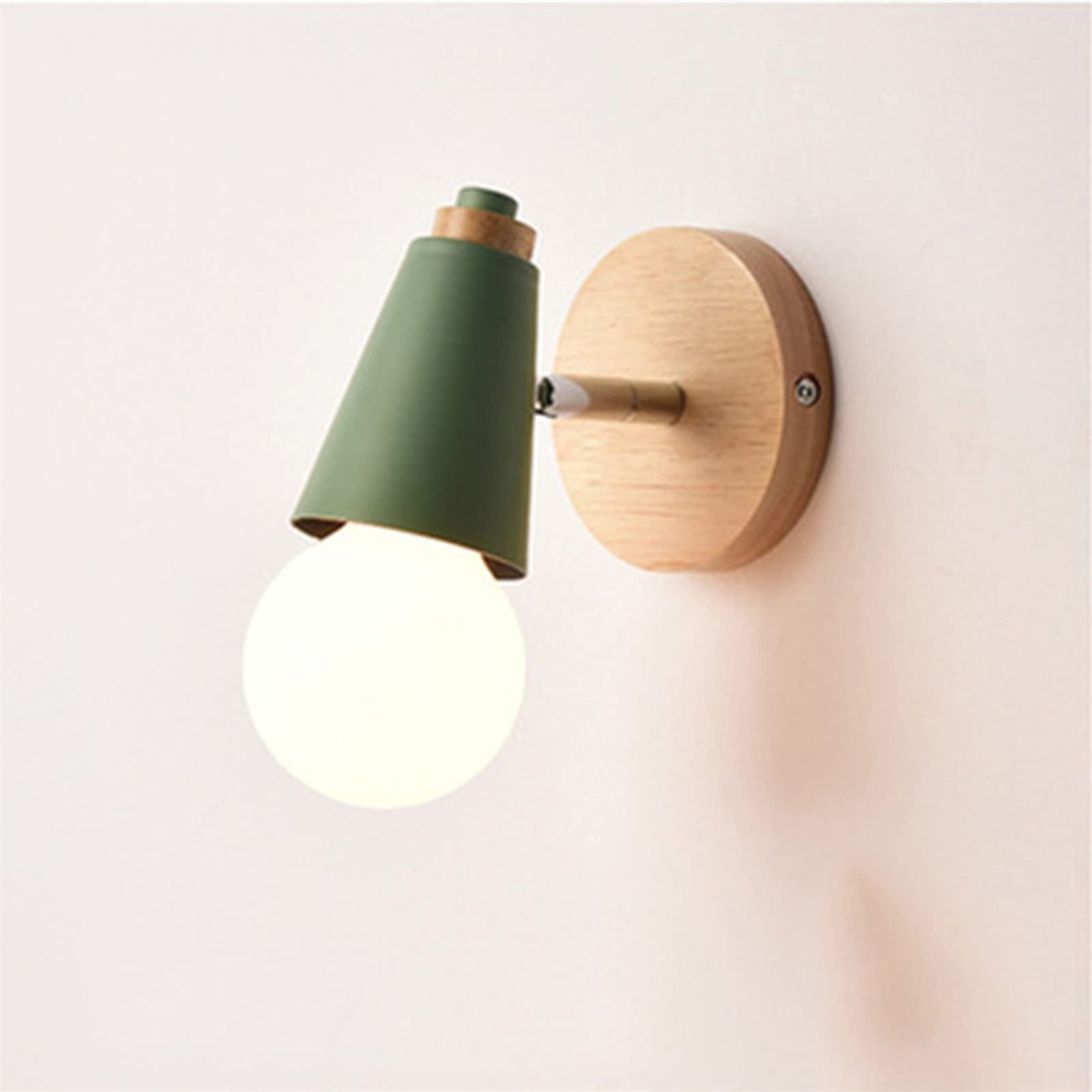 Simple Modern E27 Wall Lamp - Metal LED Sconce Light Fixture for Restaurant, Hallway, Staircase & Bedroom - Dimmable Energy Saving Light for Home Decor and Commercial Spaces