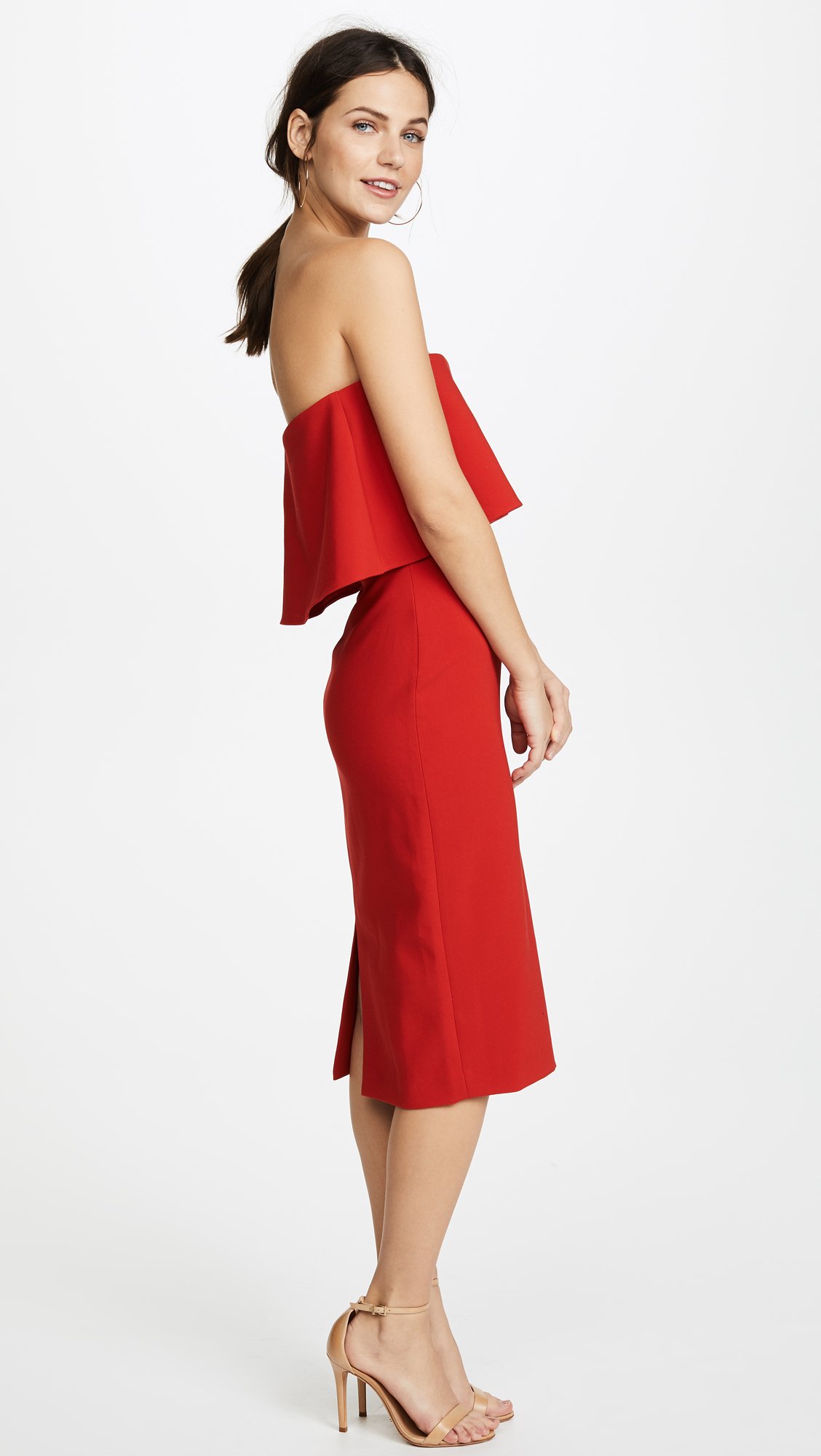 LIKELY Women's Driggs Dress - Flowy Midi Dress with Short Sleeves, Casual Summer Dress for Women, Perfect for Beach, Vacation, and Everyday Wear