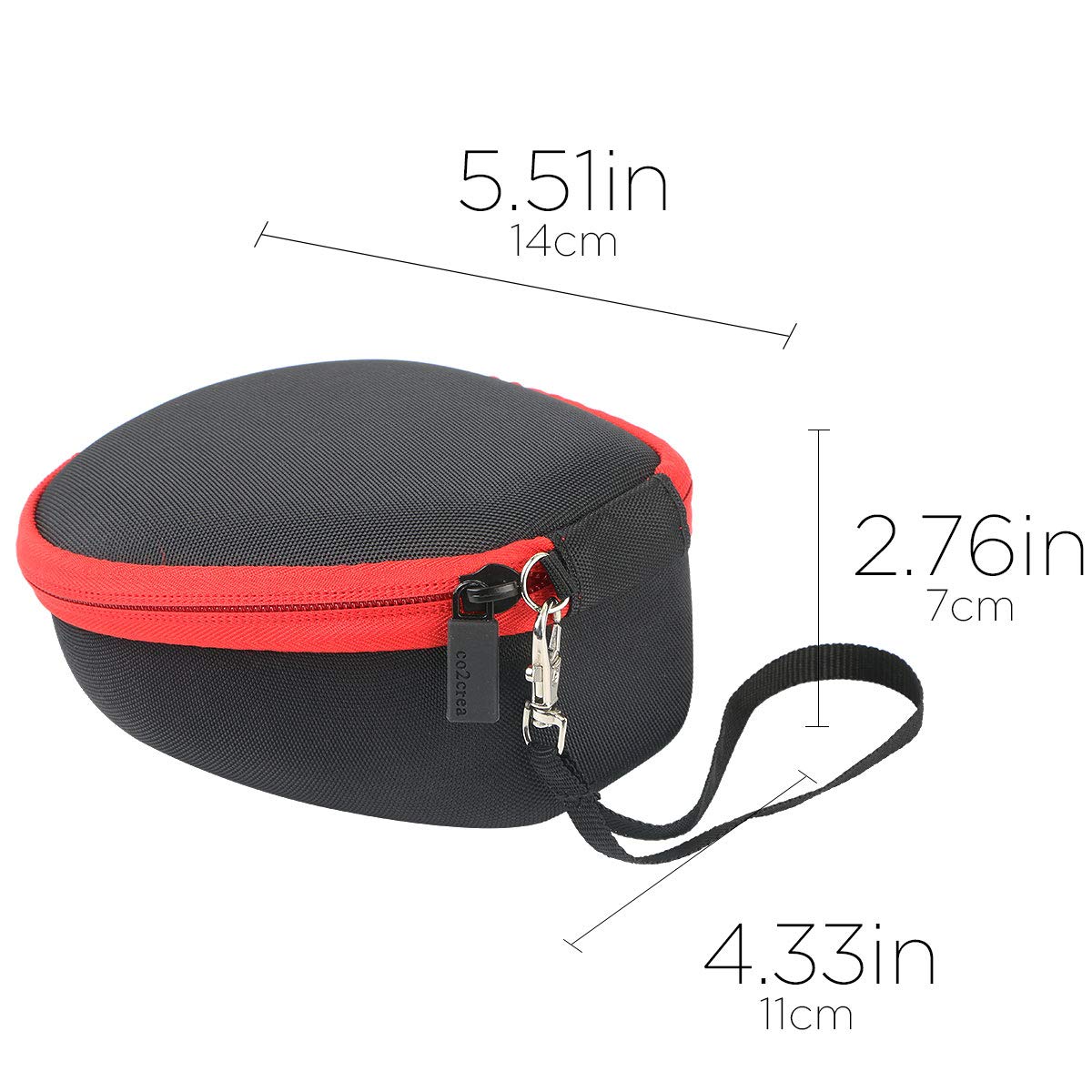 Shokz Aeropex/Air/Titanium Mini/Openmove/Openrun Pro Hard Travel Case - Durable Protective Storage Box for Open-Ear Wireless Bone Conduction Headphones - Perfect for Travel, Sports & Outdoor Activities