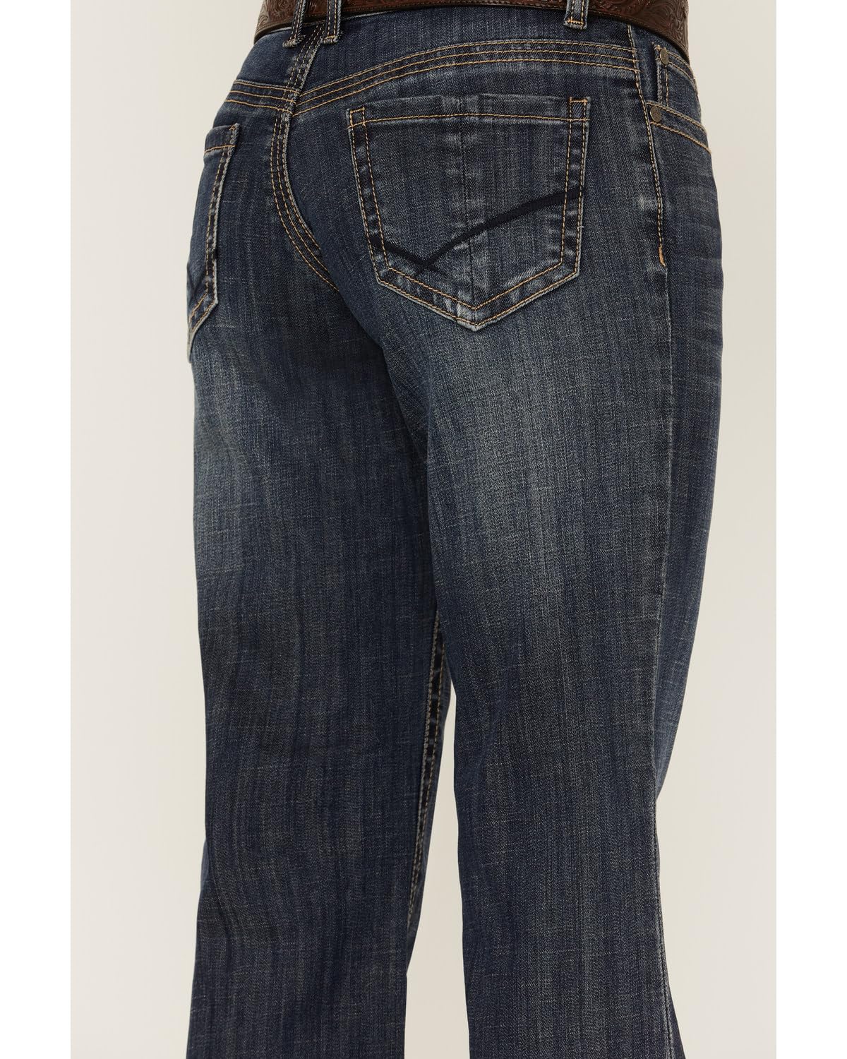 Stetson Women's Western Jeans 214 Trouser Blue 11-054-0214-0205 - Classic Cowgirl Style for Rodeo, Ranch Work & Casual Wear