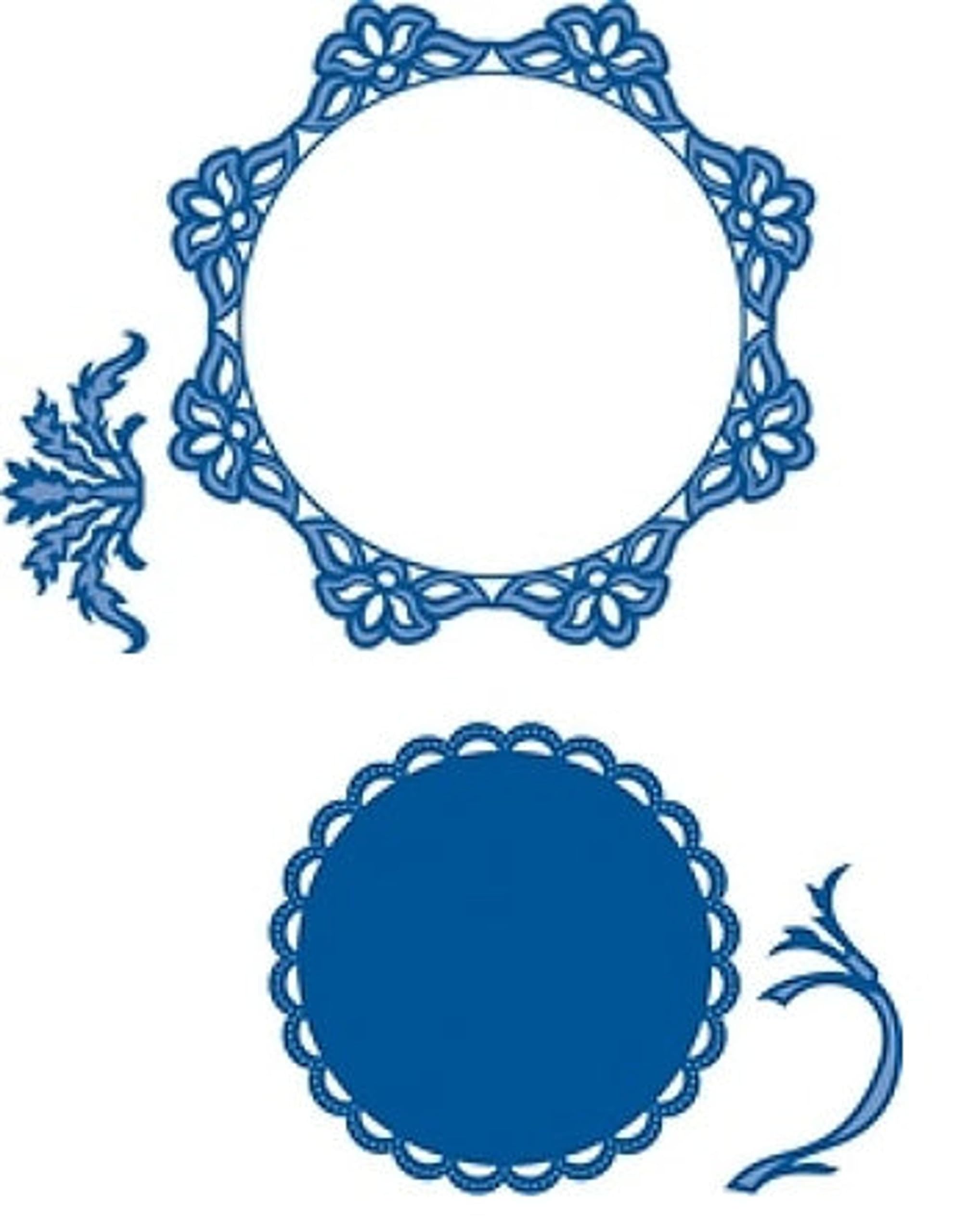 Ecstasy Crafts Creatables Dies - Double Frame Set for Scrapbooking, Card Making & DIY Projects | Premium Die-Cut Templates for Crafting Enthusiasts
