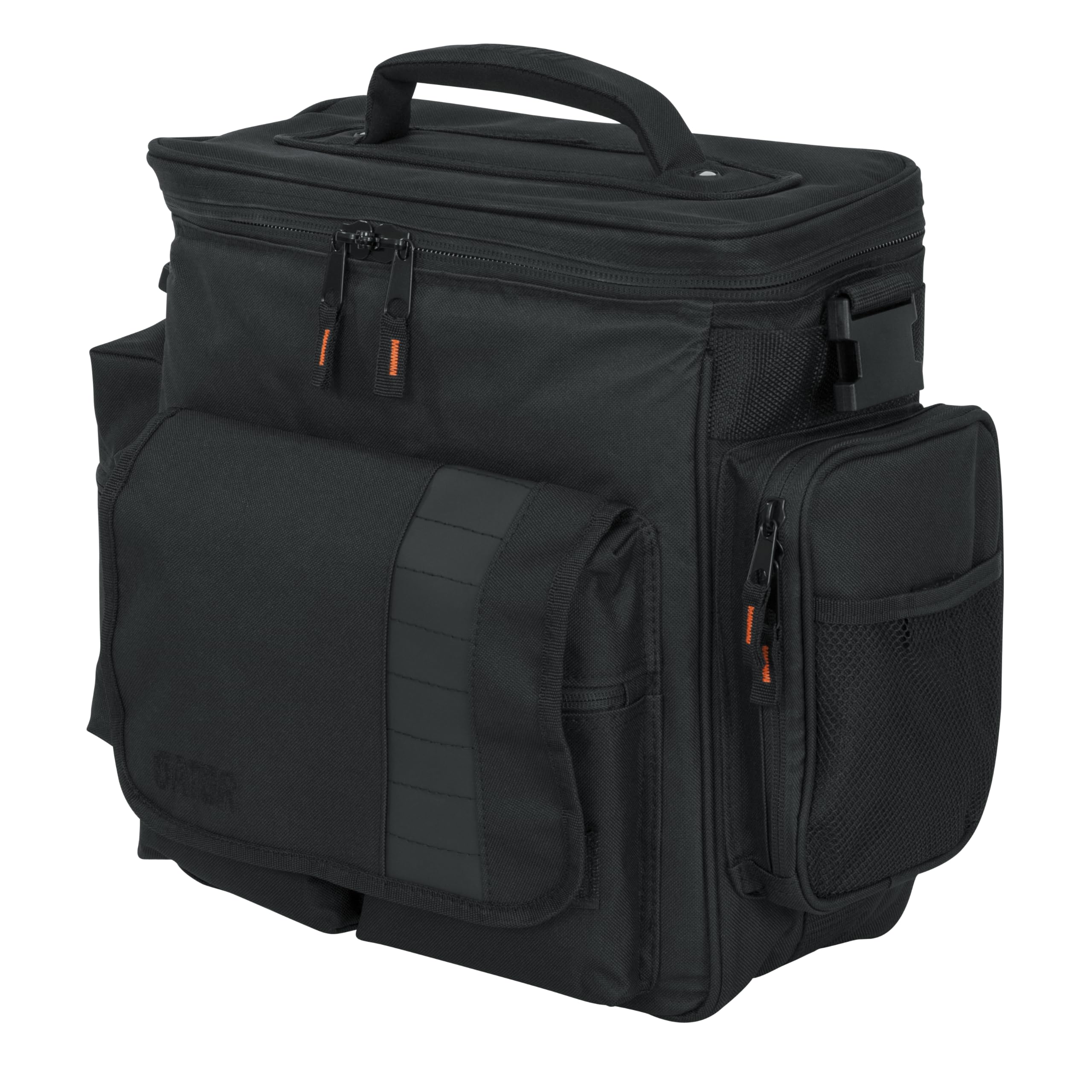 Gator G-CLUB-DJ Professional DJ Gig Bag for 35 Vinyl LPs & Laptop - Durable Carrying Case for DJ Equipment, Records & Accessories - Perfect for Gigs, Travel & Music Production
