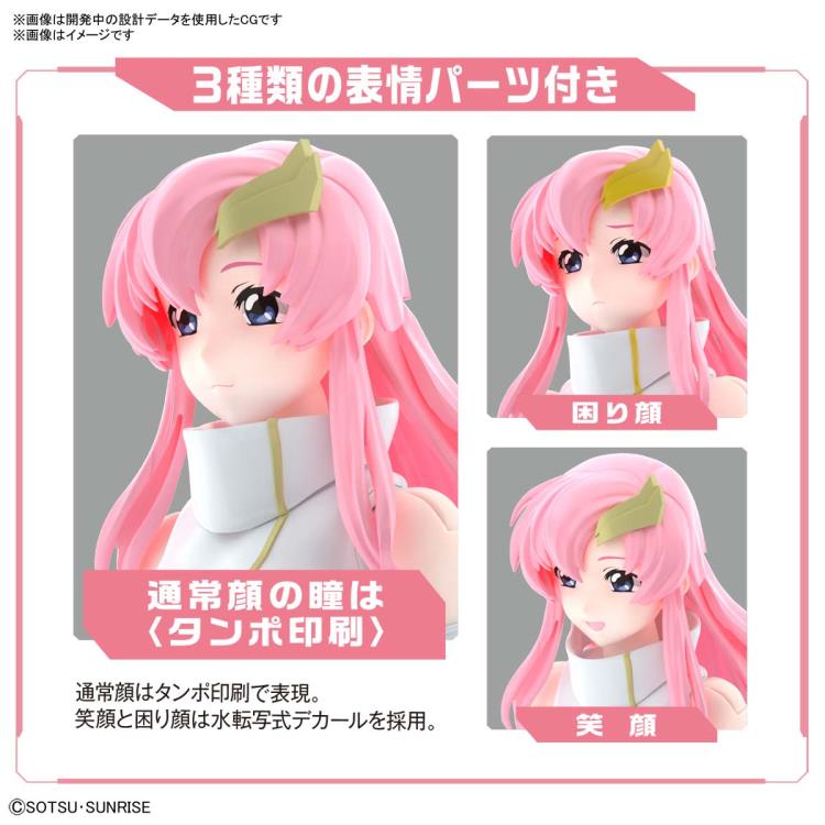 Figure Rise Standard Gundam SEED Lacus Clyne Plastic Model Kit - Perfect for Anime Fans & Collectors - Display, Build & Customize Your Own Gundam Figure