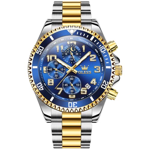 G2926-silver gold-blue