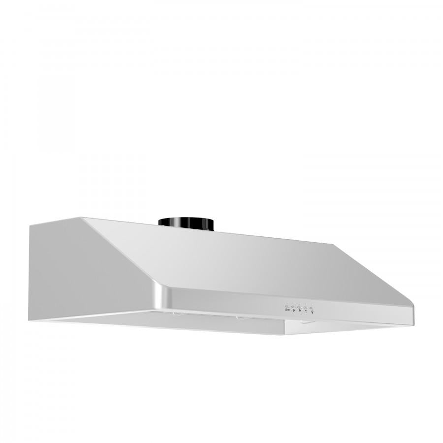 ZLINE 623 Stainless Steel Ducted Under Cabinet Range Hood - Powerful 900 CFM Ventilation for Kitchen, Perfect for Gas Stoves & Cooking Areas