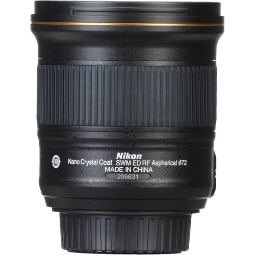 Nikon AF-S NIKKOR 24mm f/1.8G ED Wide-Angle Prime Lens for DSLR Cameras - Perfect for Landscape, Architecture & Low-Light Photography