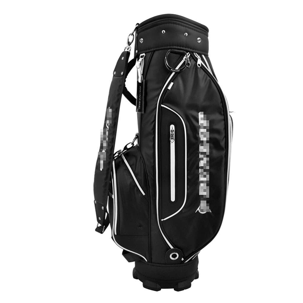 Lightweight Waterproof Golf Stand Bag for Men & Women - Portable Golf Clubs Bag for Training, Travel & Course Play - Durable & Stylish Golf Bag (Black) | Perfect for Golfers, Beginners & Travel Enthusiasts