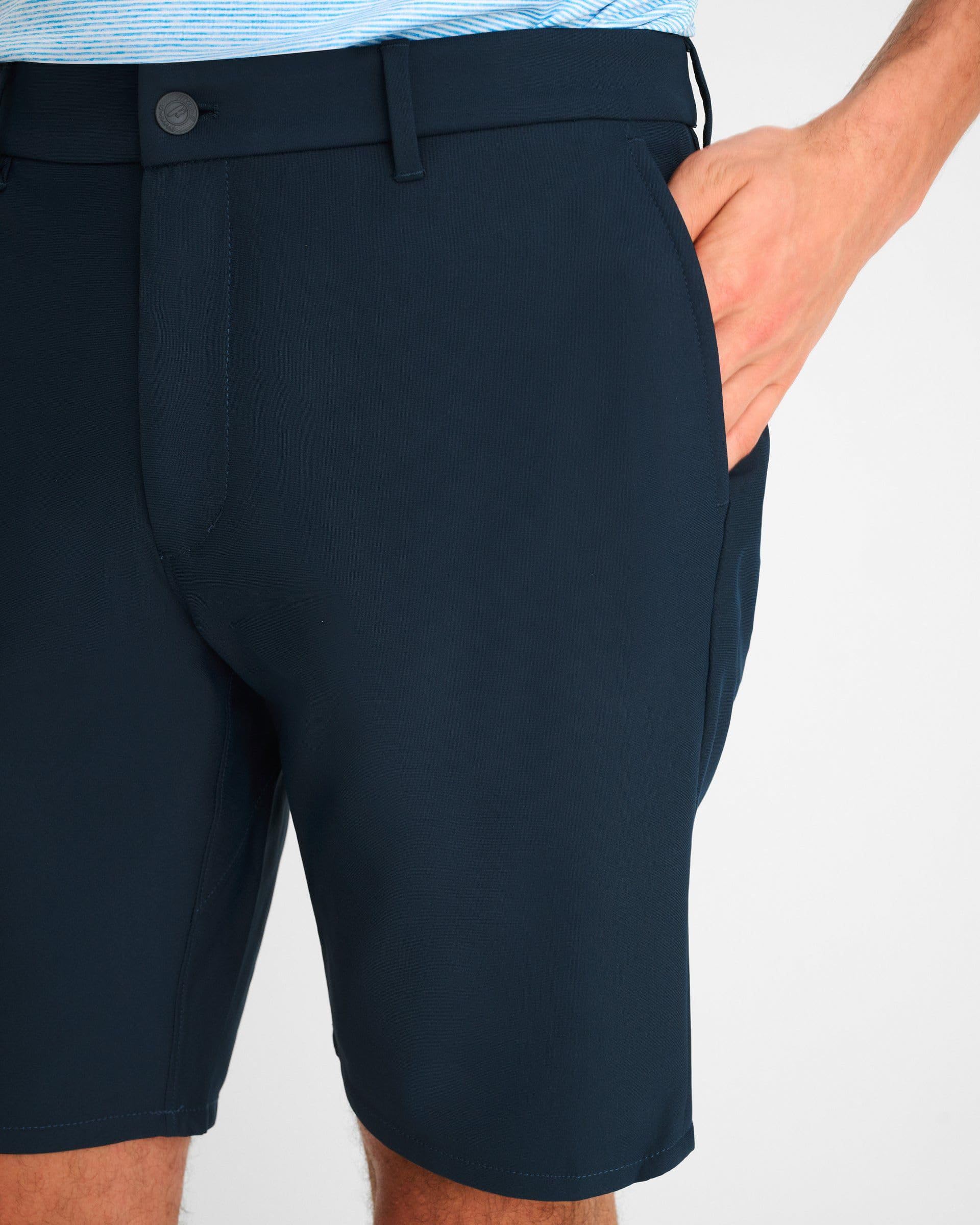 Johnnie-O Men's Cross Country Performance Running Shorts - Lightweight, Moisture-Wicking Athletic Shorts for Training & Outdoor Activities