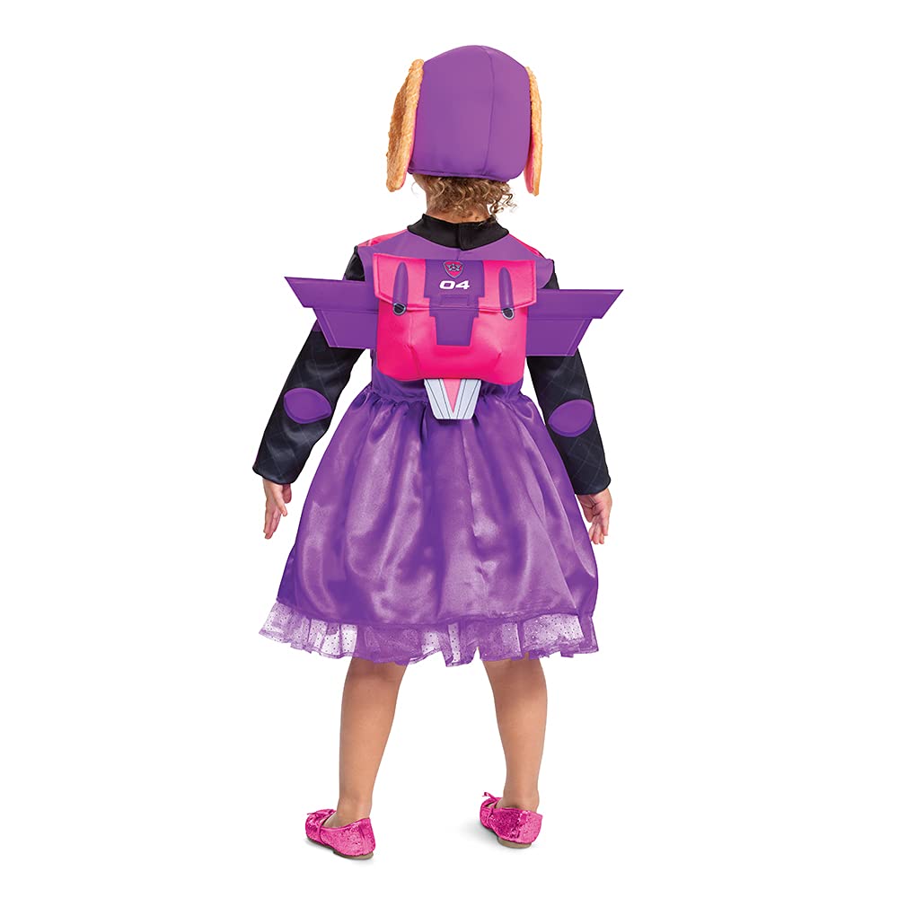 **Paw Patrol Movie Skye Deluxe Costume for Toddlers & Kids – Perfect for Halloween, Dress-Up & Role Play**