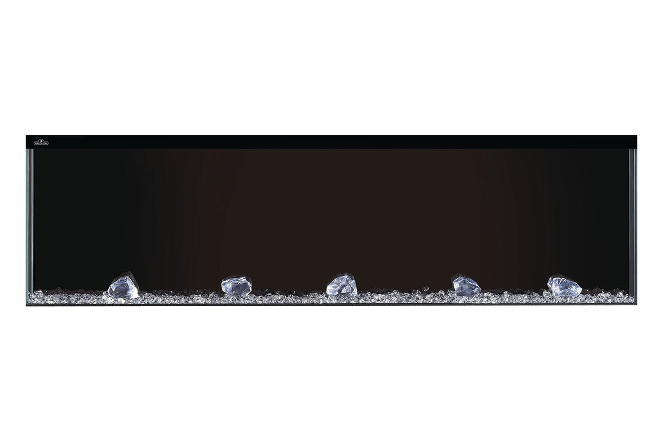 Napoleon Trivista Primis 60-Inch Built-In Electric Fireplace - 3-Sided or 2-Sided Viewing Options for Modern Living Room, Bedroom, or Office Heating Solution