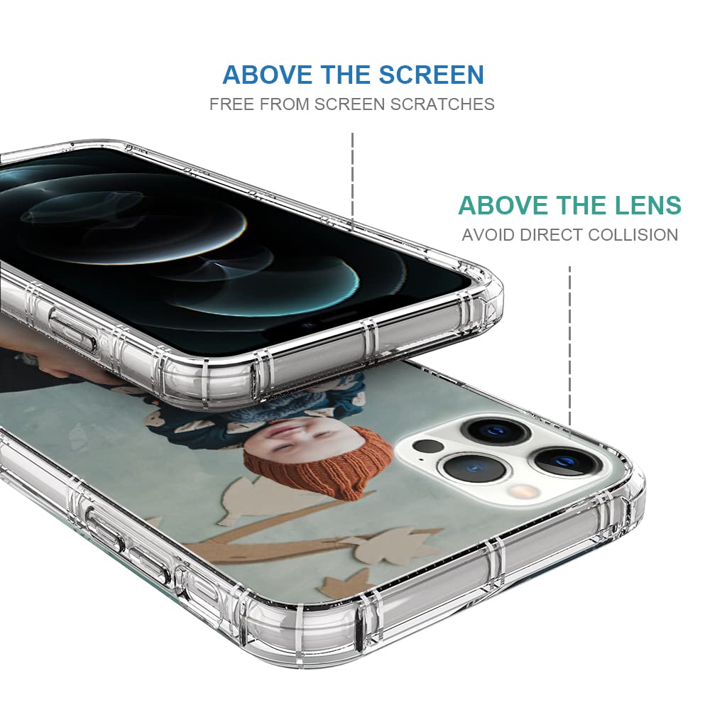 Custom iPhone 11 Clear TPU Shockproof Phone Case - Personalized Design Your Own Soft Protective Cover for Apple iPhone 11 | Perfect for Everyday Use, Travel & Gift Giving