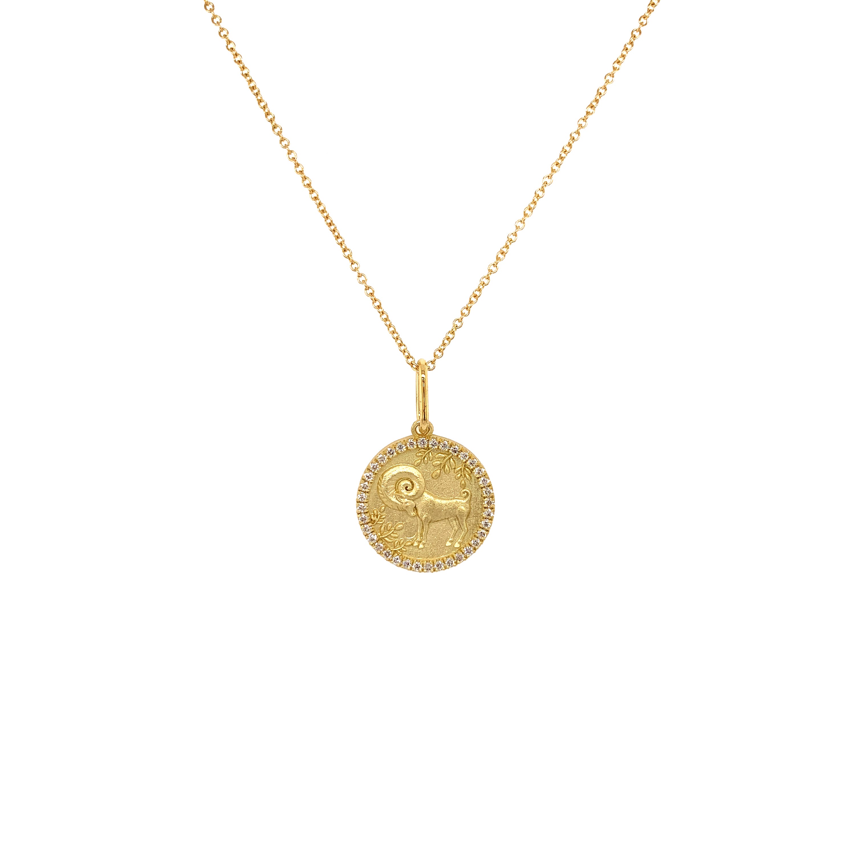 Aries Zodiac Pendant Necklace - March 21 to April 19 Birthday Gift for Women & Men - Perfect for Daily Wear, Special Occasions & Astrology Lovers