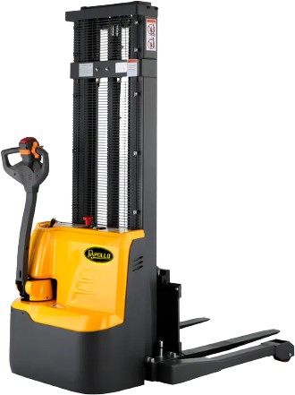 Apollolift A 3023 Electric Walkie Stacker - 3300 lbs Capacity, 118