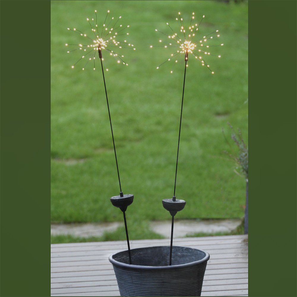 Solar Starburst LED Stake Light - Outdoor Garden Pathway Lights for Walkway, Yard, and Patio Decoration - Weatherproof Solar Powered Landscape Lighting