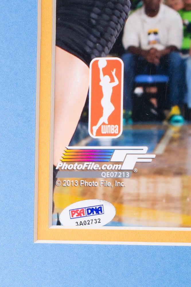 Elena Delle Donne Autographed Chicago Sky 16x20 Framed Photo - 2013 WNBA Rookie of the Year with PSA/DNA Hologram - Perfect for Basketball Memorabilia Collections and Sports Fan Gifts