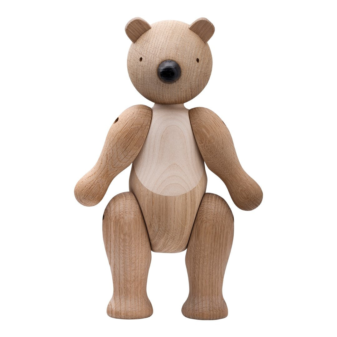 Kay Bojesen Wooden Bear Figurine - Handcrafted Scandinavian Design for Home Decor, Nursery & Gift Giving