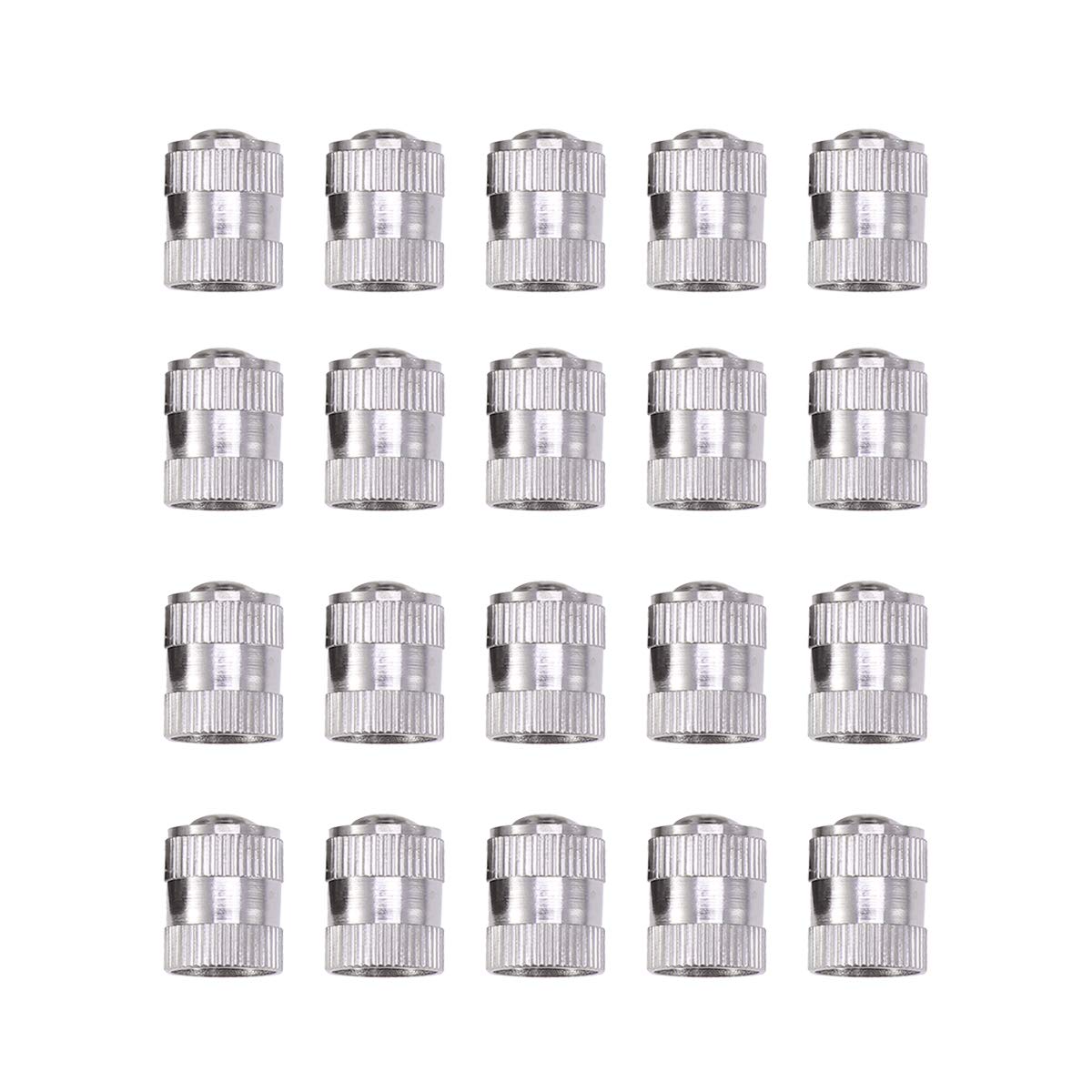20pcs Universal Tire Valve Stem Caps - Dust Proof Air Valve Covers for Car, Truck, SUV & Motorcycle - Durable Auto Accessories for Vehicle Maintenance & Protection