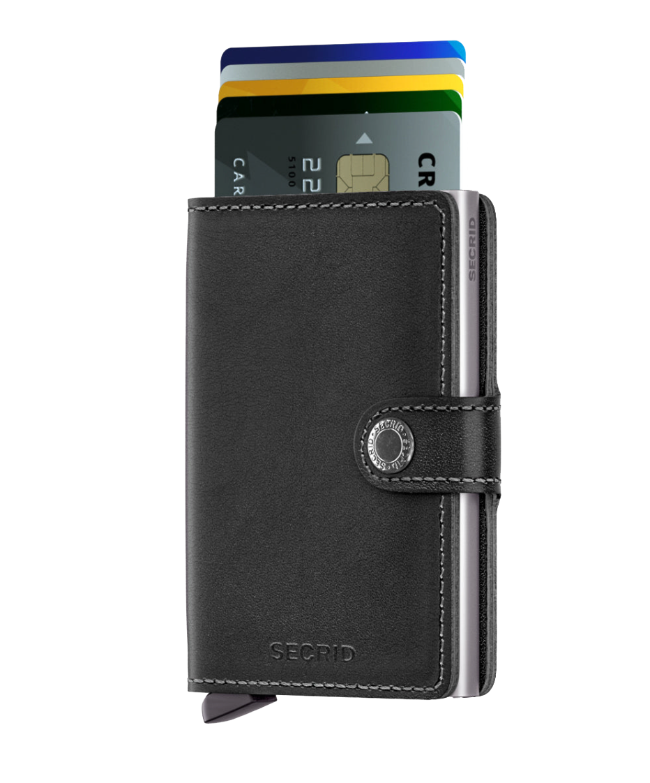 SECRID Miniwallet Original - RFID Blocking Slim Wallet for Men & Women | Compact & Secure Card Holder for Travel, Business & Everyday Use