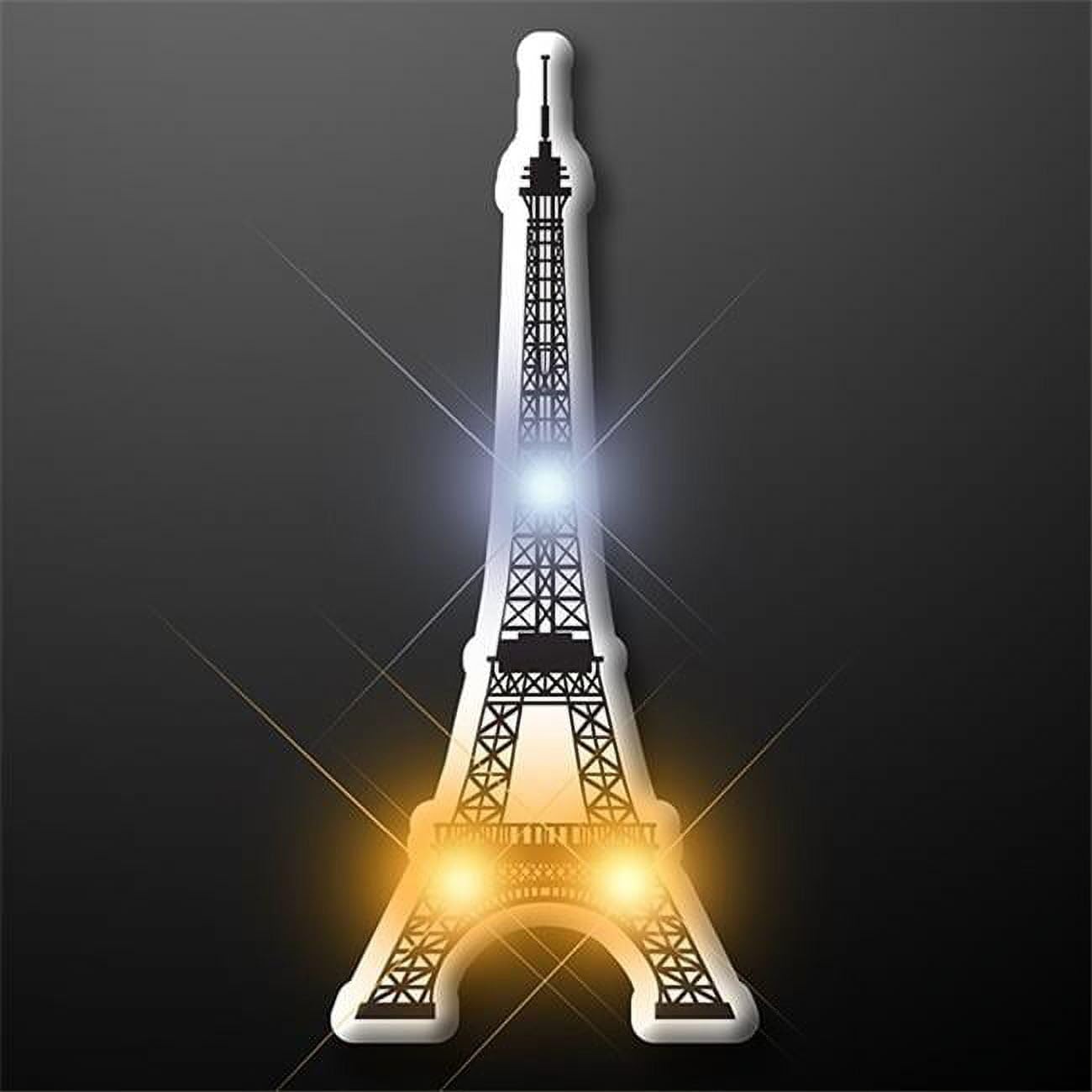 Blinking Eiffel Tower LED Lapel Pin - Light Up Brooch for Parties, Raves & Festivals | Perfect for Costumes, Prom & Night Events