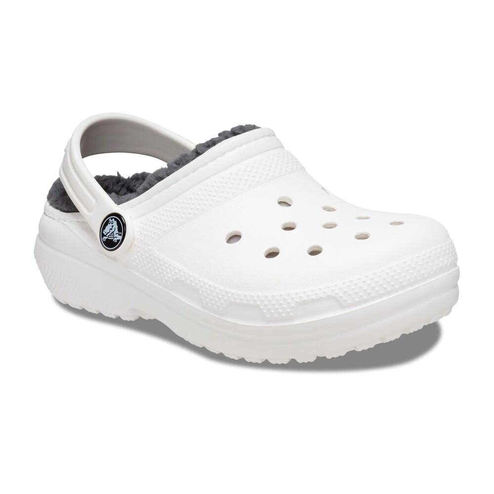 Crocs Kids' Classic Lined Clog - Waterproof & Comfortable Winter Shoes for Boys & Girls - Perfect for Indoor & Outdoor Play, School, and Cold Weather Activities