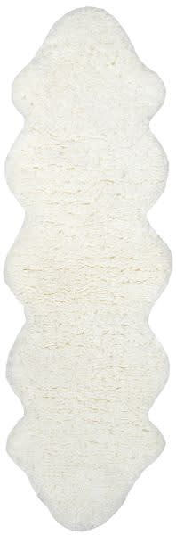 Premium Double Pelt Rug - 100% Natural Sheepskin Fur - Soft & Luxurious Home Decor for Living Room, Bedroom, or Nursery