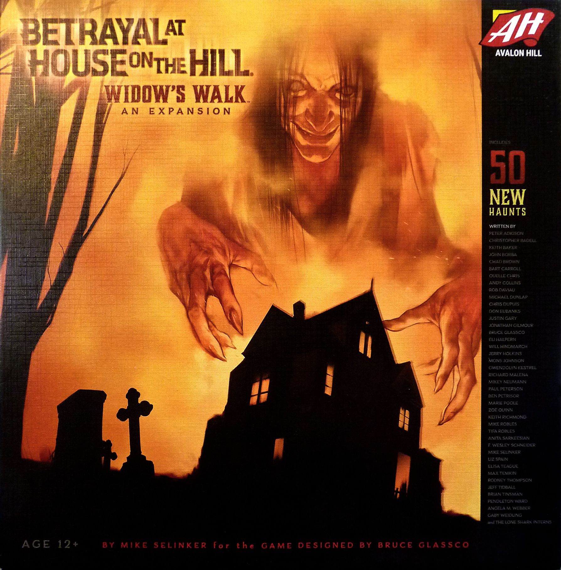 Betrayal at House on the Hill: Widow's Walk Expansion - Horror Board Game for Adults & Teens | Perfect for Game Nights, Halloween Parties & Strategy Lovers