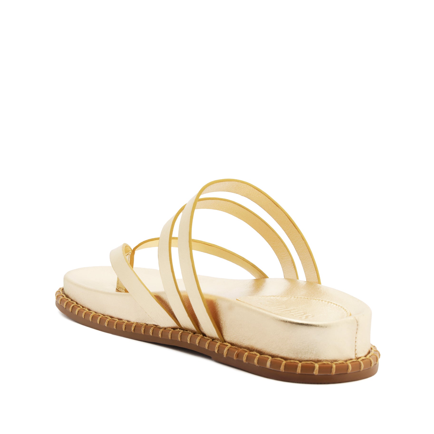Rania Women's Sporty Metallic Leather Sandals - Comfortable Casual Walking Shoes for Summer, Beach, and Outdoor Activities