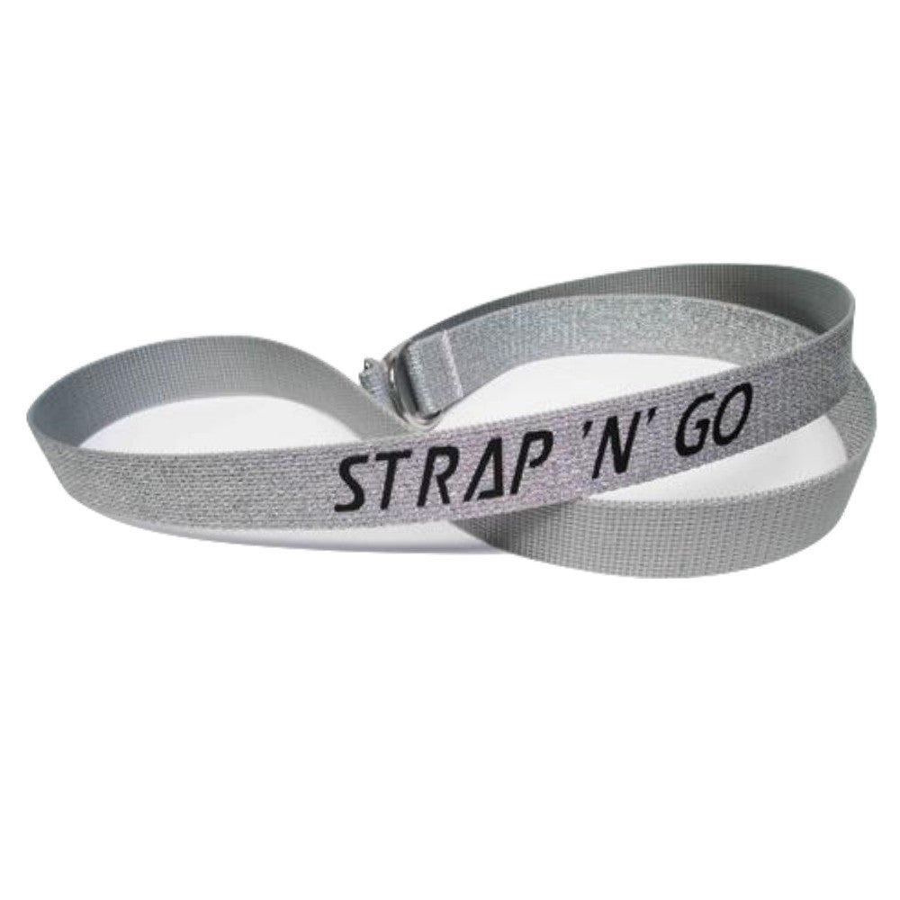 Strap'n'Go Glitter Skate Noose - Adjustable Skate Leash for Ice & Roller Skates - Perfect for Carrying, Organizing & Decorating Skates at Rinks, Parks & Home