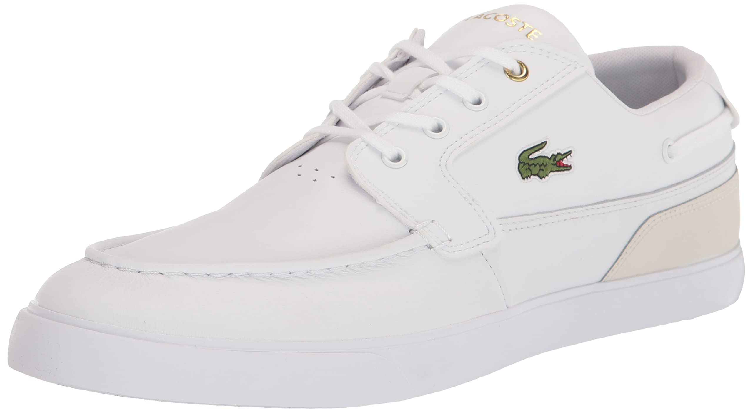 Lacoste Men's Bayliss Deck Boat Shoes - Casual Slip-On Sneakers for Men | Comfortable & Stylish | Perfect for Boating, Walking, and Everyday Wear
