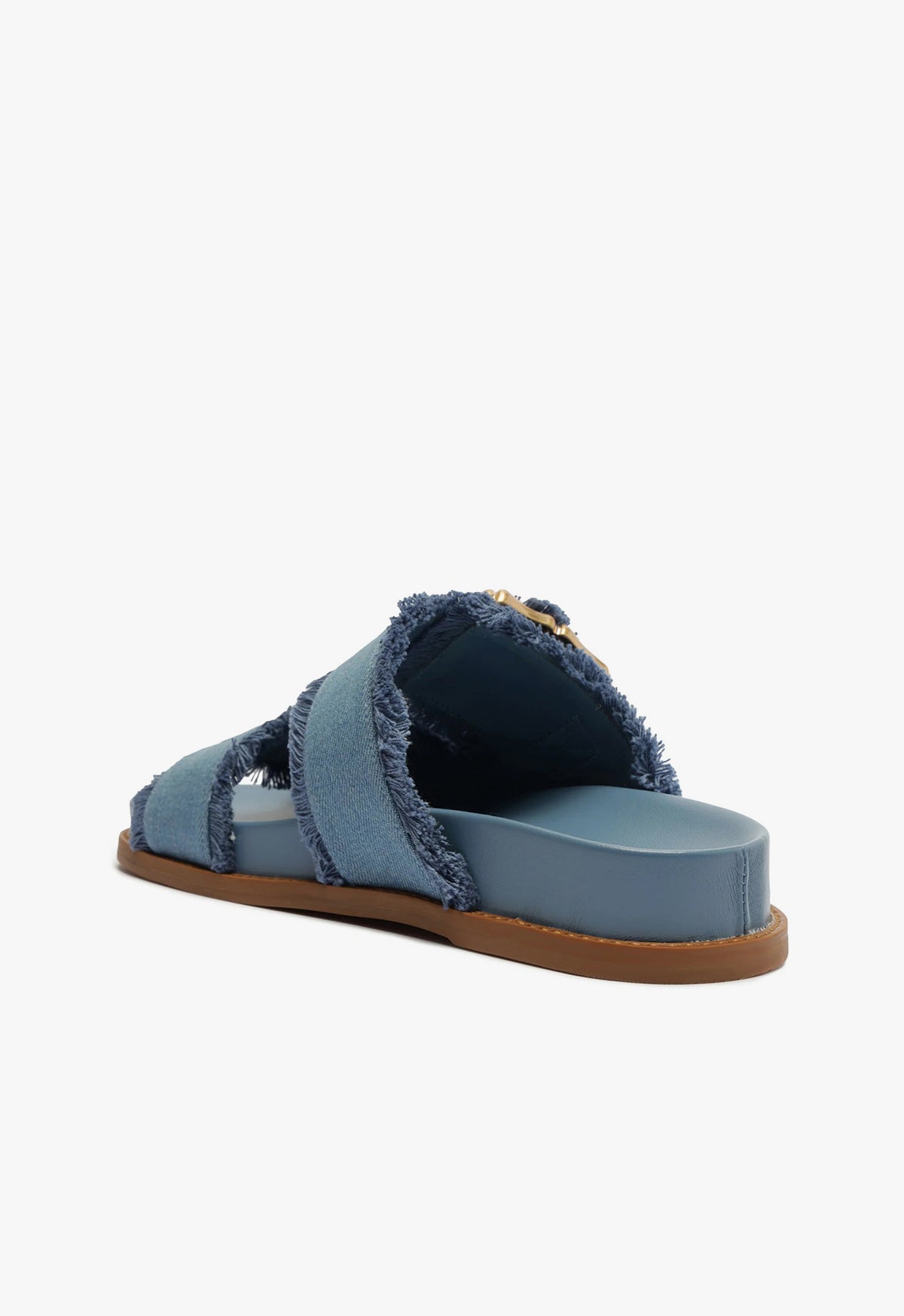 Enola Sporty Denim Sandals for Women - Comfortable Casual Walking Shoes with Adjustable Straps | Perfect for Beach, Travel & Everyday Wear