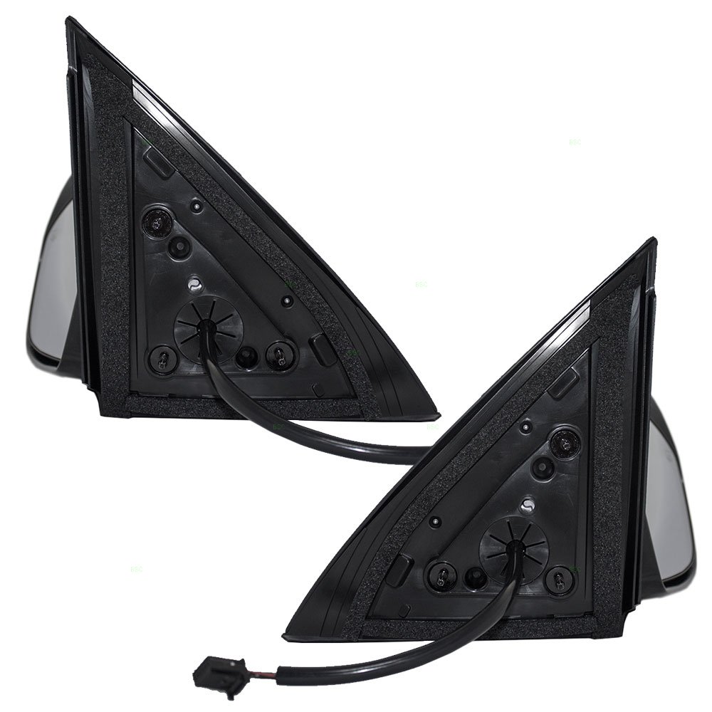 Heated Power Side View Mirrors with Memory Function - Compatible with 2013-2016 Nissan Pathfinder (Driver & Passenger Side, Part# 963023KA9C 963013KA9C) - Perfect for Winter Driving & Enhanced Visibility