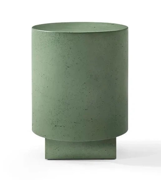 CIMENTO® Tronchetto Stool - Modern Wooden Stool for Kitchen, Bar & Living Room - Durable & Stylish Home Decor Furniture for Dining, Lounge & Office Use