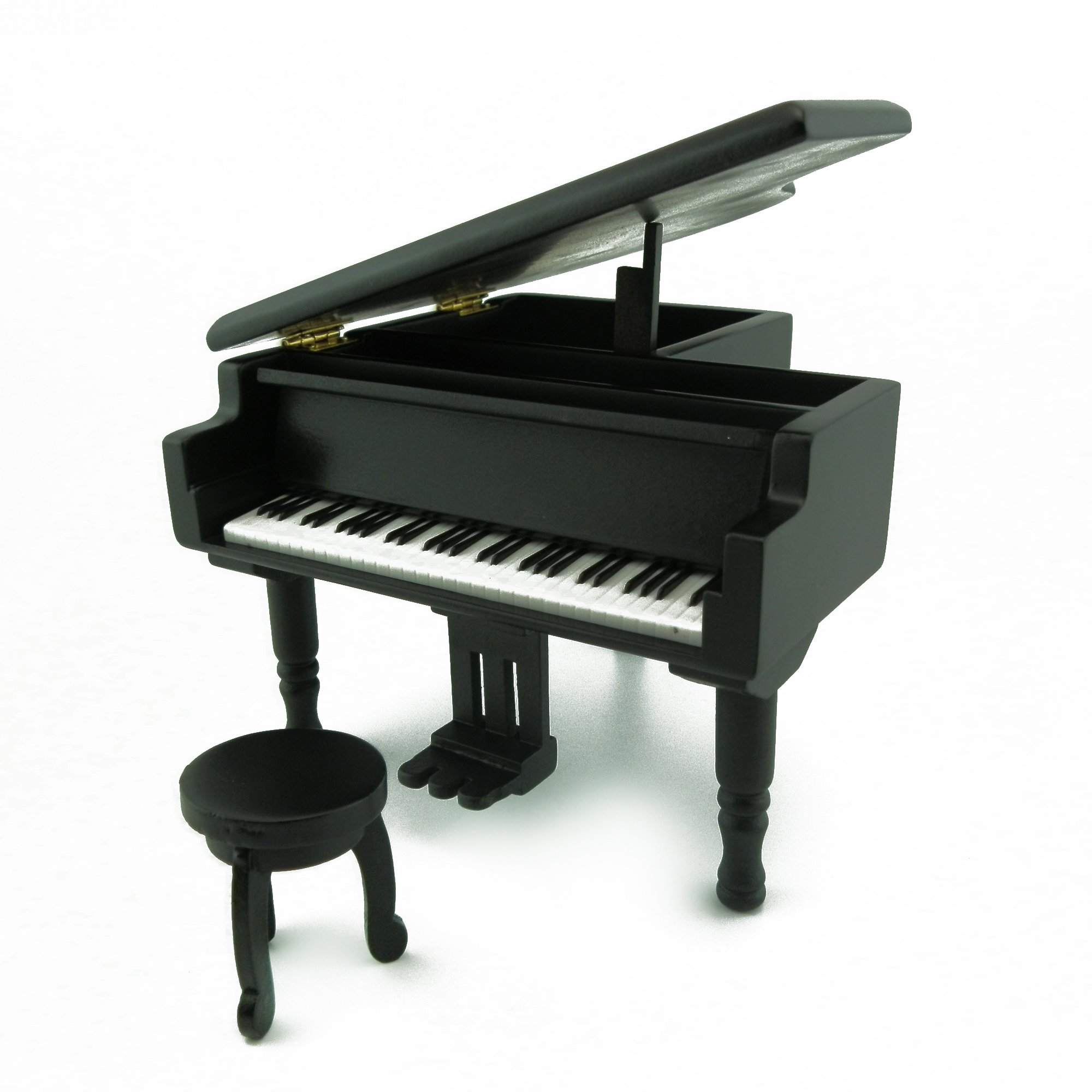 Handcrafted Wooden Piano Music Box - Plays 'Für Elise' - Perfect for Romantic Gifts, Wedding Anniversaries & Home Décor