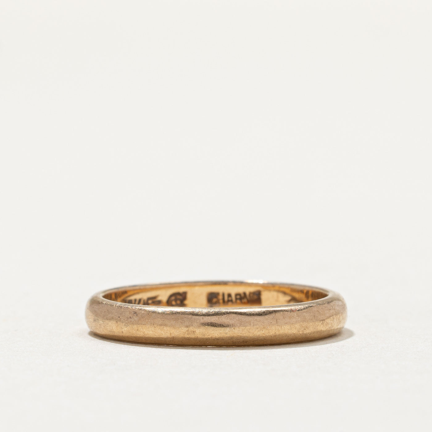 10K Yellow Gold Plain Wedding Band Ring for Women - 2.66mm Thin Comfort Fit Size 4.5 - Classic Minimalist Jewelry for Anniversary, Engagement & Everyday Wear