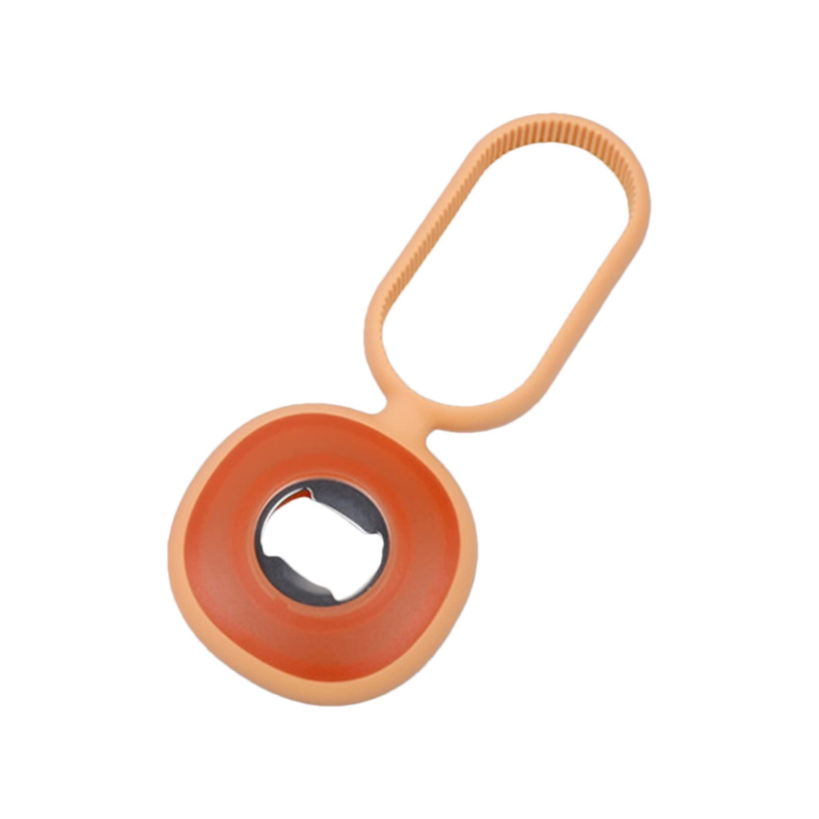 Yiser 3-in-1 Multifunctional Silicone Kitchen Bar Tool - Bottle Opener, Mineral Water Bottle & Bike Bottle Holder (Orange, One Size) - Perfect for Home, Camping & Outdoor Activities